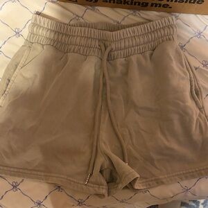 Casual Tan Women's Shorts